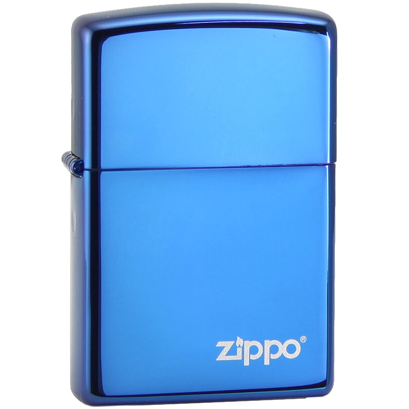 ZIPPO之宝ZP-20446ZL蓝宝商标防风打火机正品纯铜