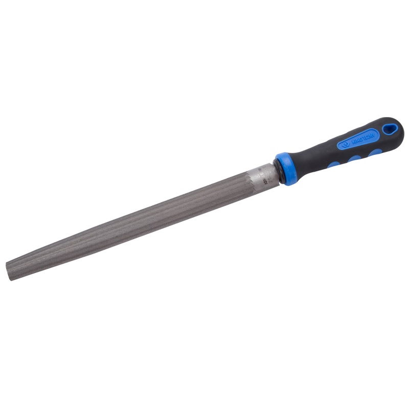 藍帶 细齿半圆锉刀/胶把 75202-10G