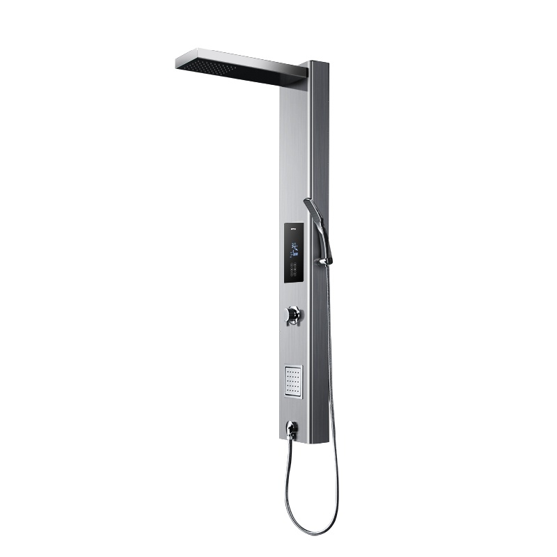 Reg雷哲 集成热水器即热式电热水器一体式家用洗澡速热淋浴屏 Q1带盘