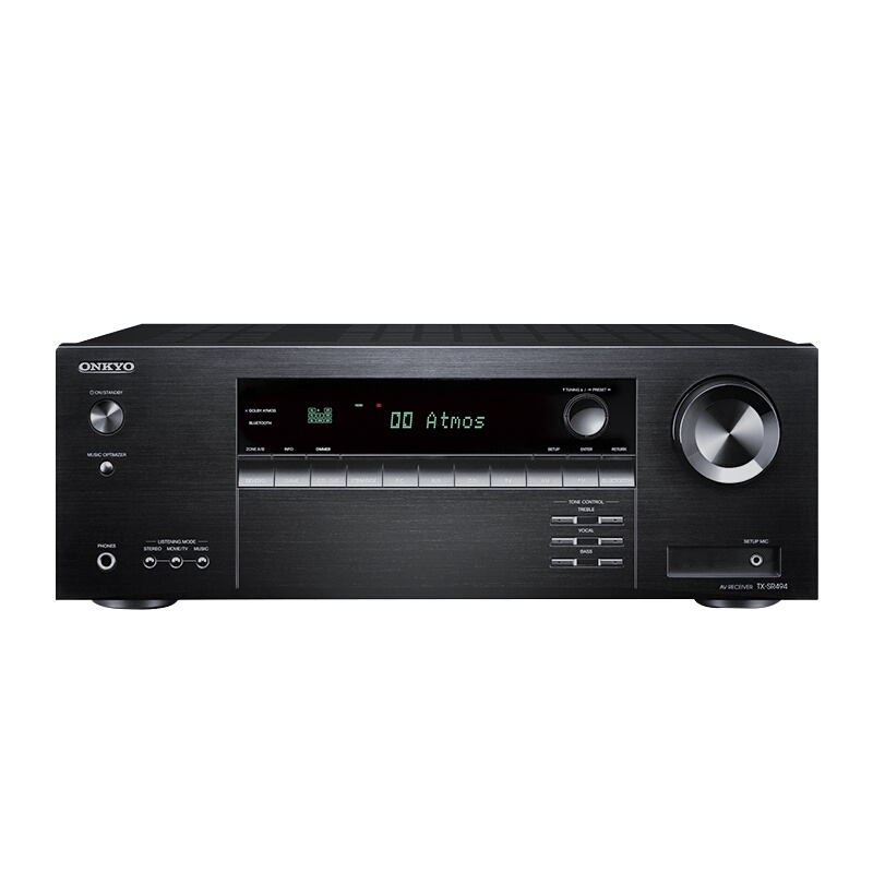 安桥(ONKYO)TX-SR494 家庭影院音响 音箱7.2声道AV功放 进口 杜比全景声