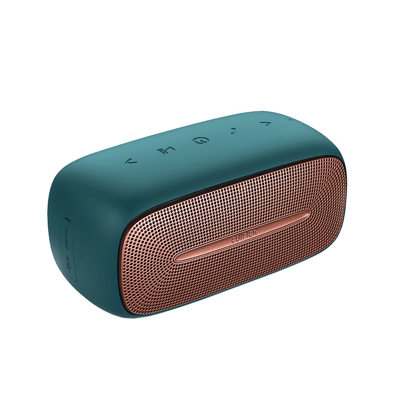 漫步者(EDIFIER)BIG BUN 迷你蓝牙便携立体声音响 电脑音箱 户外音响 海蓝色