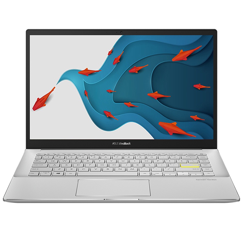 华硕(ASUS) 灵锐14 M4600 7nm新锐龙八核处理器 14英寸轻薄本笔记本电脑(R7-4700U 16G 512G 薄至14.9mm 全金属)梦幻白