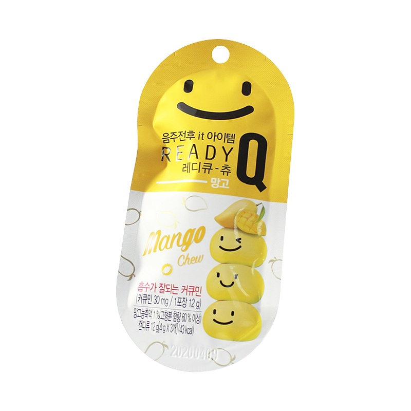 HANDOK ReadyQ芒果味笑脸护肝软糖3颗/袋 膳食营养补充剂