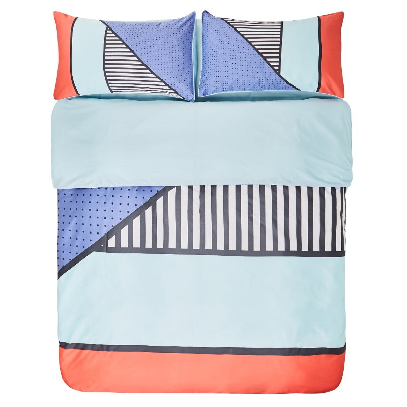 苏宁极物 床上用品孟菲斯全棉床品贡缎四件套纯棉套件