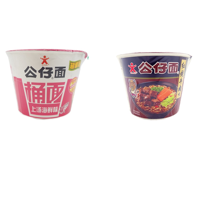 公仔面桶面系列1*12碗 整箱装(二种口味可选)