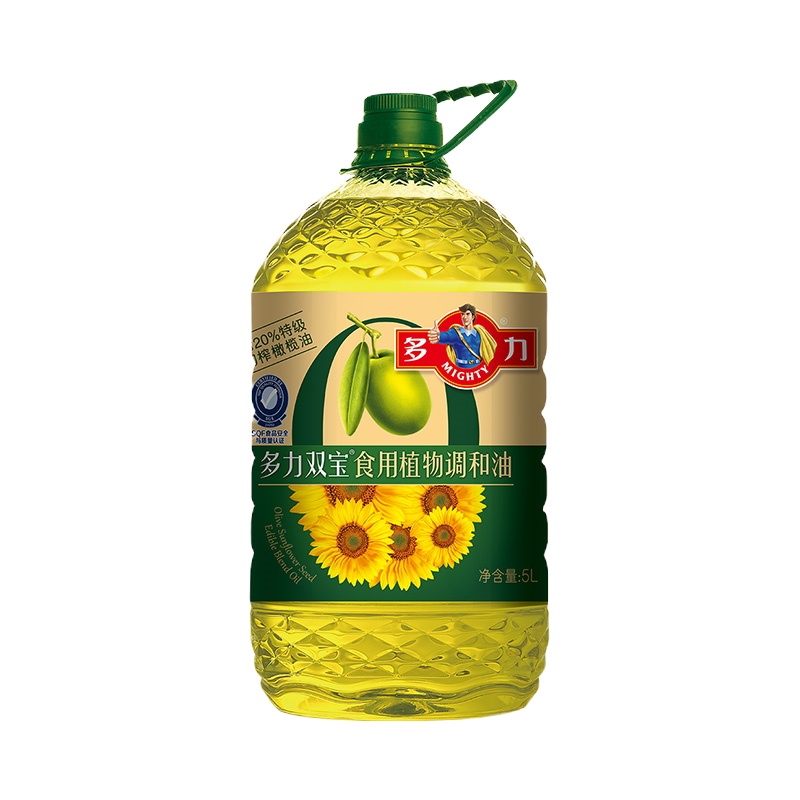 多力双宝食用植物调和油(20%)5L
