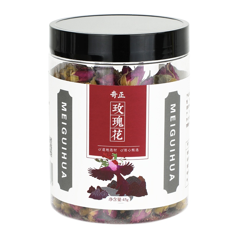 奇正玫瑰花茶45g瓶装