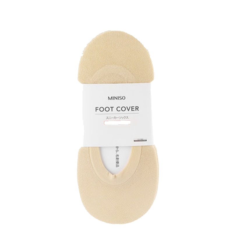 名创优品(miniso)女袜 三双装超薄舒适女士船袜(颜色随机)送爱人/其它/礼品