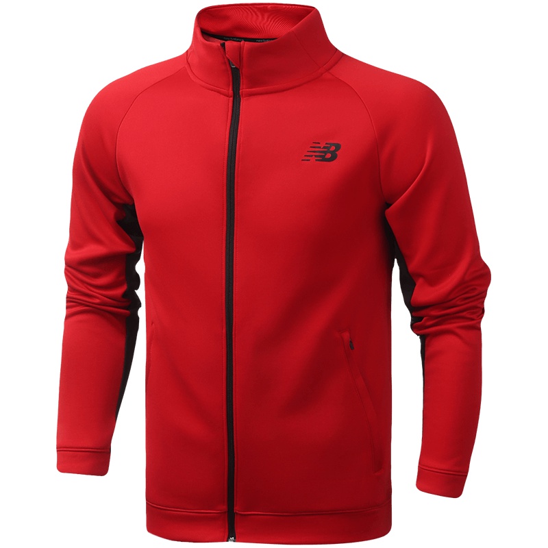 New Balance/NB男装外套拉链针织跑步休闲运动服AMJ93090