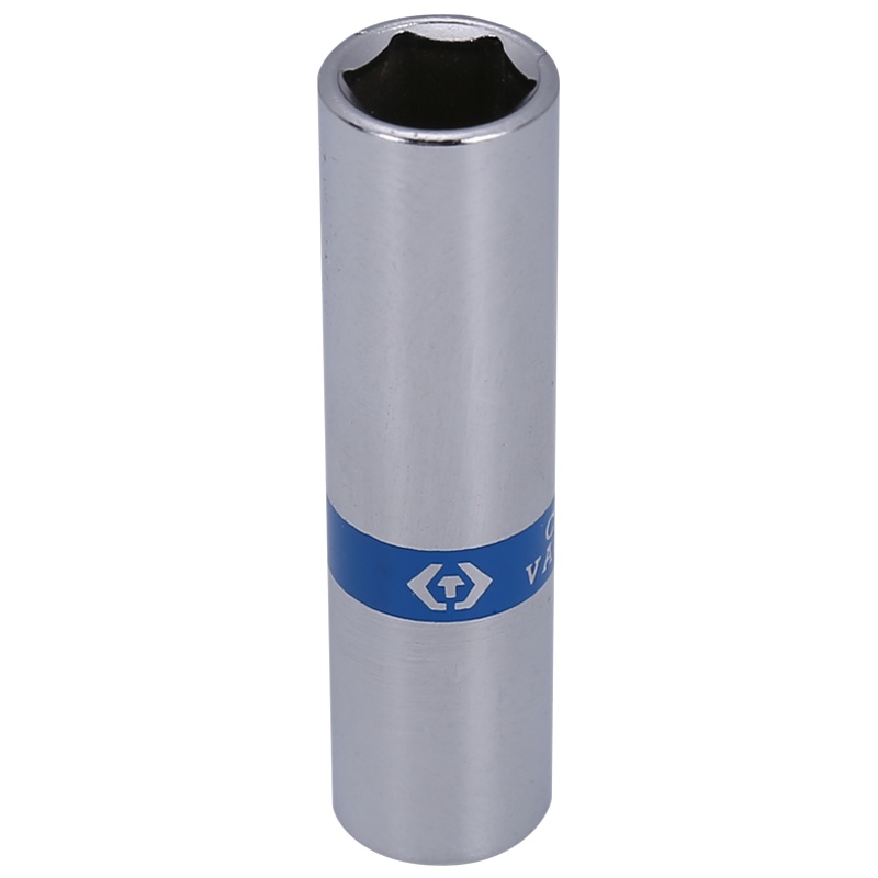 藍帶 1/4"DR.手动加长六角套筒 223509M