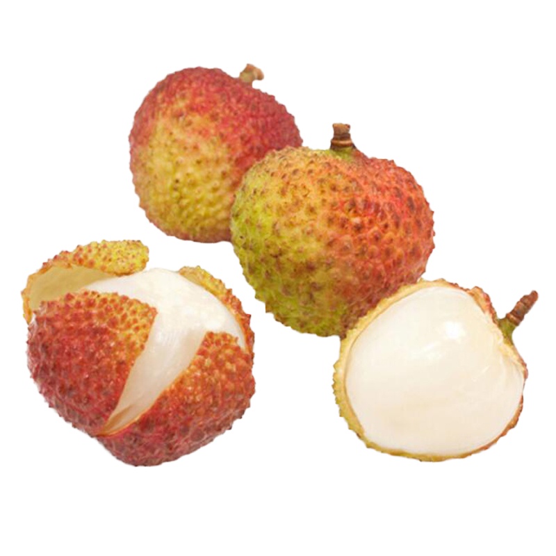 [五个农民]顺丰速运 海口火山妃子笑荔枝 带箱5斤精选装 单果20g左右 新鲜应季水果 冷链运输 坏果赔付