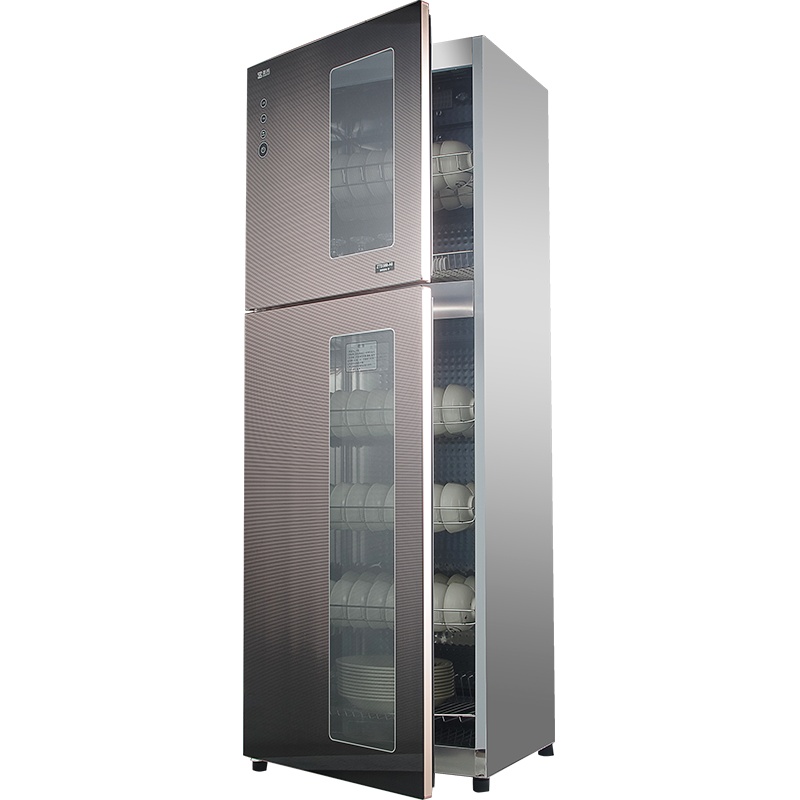 圣托(Shentop)餐具消毒柜大容量隔热 耐用家用立式厨房保洁 商用厨房不锈钢高温消毒碗柜 ZTD388-A6