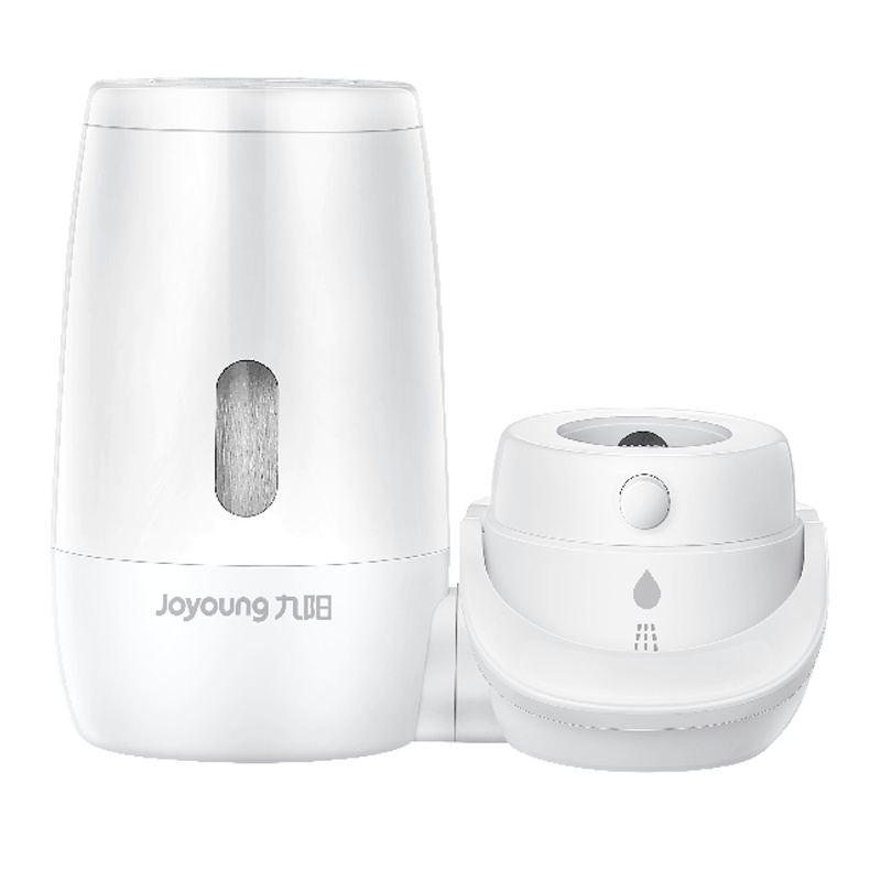 九阳净水器家用厨房自来水水龙头过滤器超滤矿物质水直饮机双出水龙头机净饮机五级高效过滤净化器JYW-TC01一机两芯