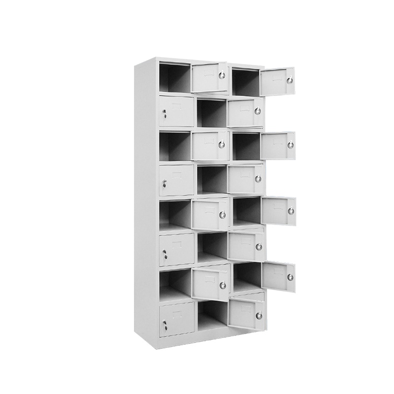 鸿业盛大(HONG YE SHENG DA)透气孔设计24门更衣柜(高1800mm*宽900mm*深350mm)