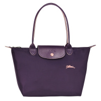 [直营]珑骧(Longchamp) 拉链 锦纶 女款Le Pliage系列 软 尼龙小号长柄可折叠手提单肩包