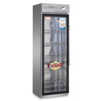 而派 380L单门立式消毒柜商用 餐饮自助餐厅饭店食堂餐馆大排档 碗碟杯子密胺餐具家用臭氧消毒碗柜 中温红外线不锈钢柜