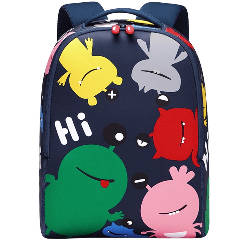 第九城（V.NINE） 幼儿书包超轻透气护脊背包男女童卡通动漫大容量书包