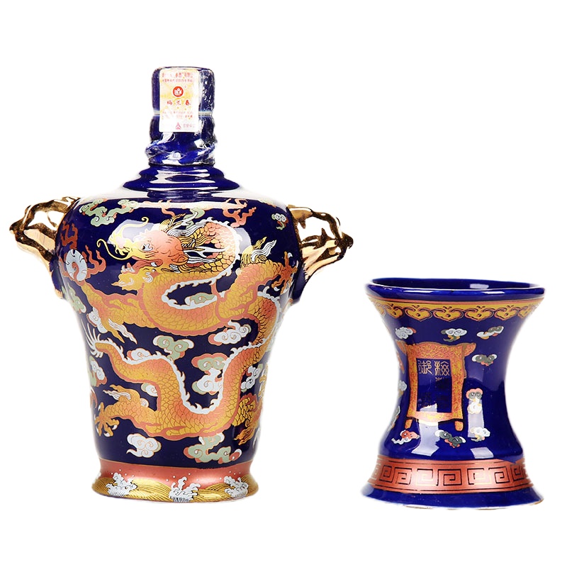 梅兰春龙凤和谐46度 芝麻香型白酒 500ml