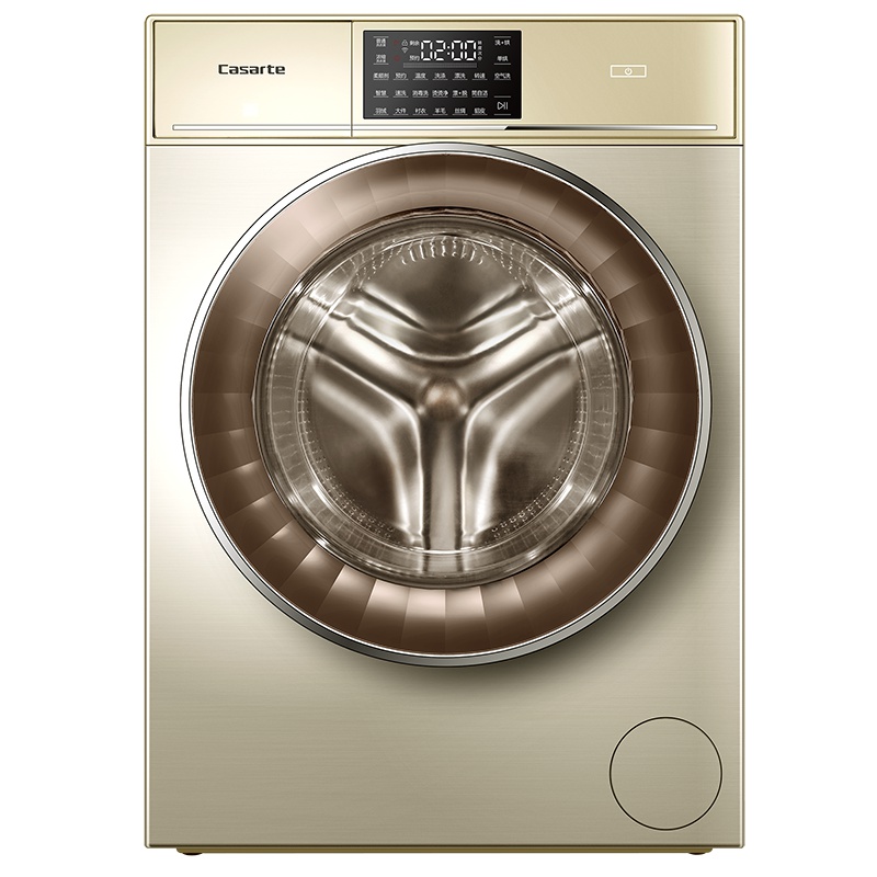 卡萨帝(Casarte) 12公斤洗烘一体 大容量直驱滚筒洗衣机 智能物联 SPA空气洗 纤诺C1 HD12G3ELU1