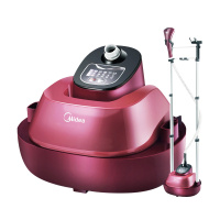 美的(Midea)挂烫机 YGD20D1 6档2.0L水箱1500W 双杆手持迷你 蒸汽电熨斗 家用立式便携式挂烫机