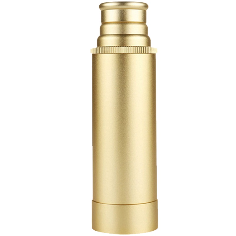 自由虎ZIYOUHU 便携拉伸微型海盗单筒望远镜 高清高倍铜制加勒比复古观光镜