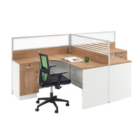 钜晟办公家具屏风办公位双人卡座18L2014