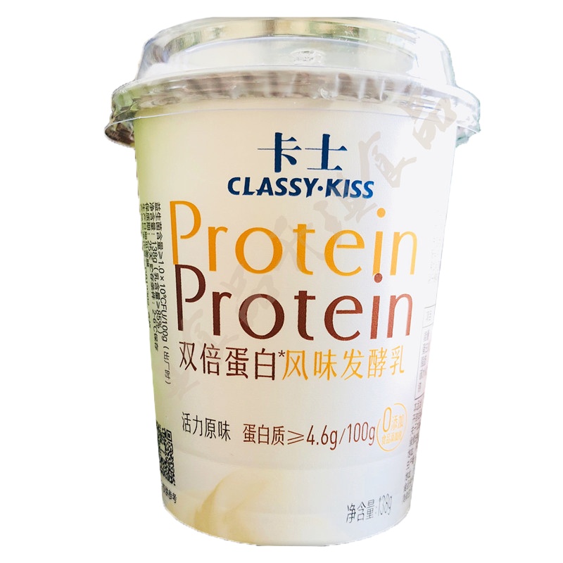 卡士双倍蛋白风味发酵乳（活力原味）138g