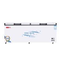 赫强卧式冷柜BD/BC-688升双温卧式冰箱冷柜大冰柜冷藏双温商用大容量小冰柜冷冻柜家用冰柜冷柜家用冰柜冷柜商用
