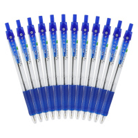 晨光(M&G)文具0.5mm按动圆珠笔 办公 商务 原子笔 中油笔 BP8109 12支/盒 蓝色