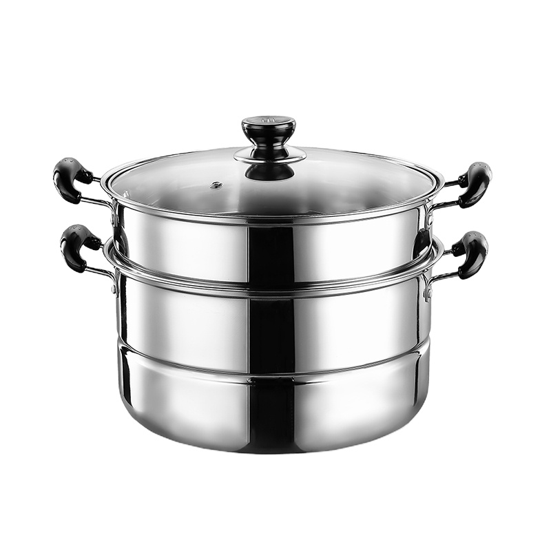 博堡 蒸功夫两层多用蒸锅 BDY-Z008B