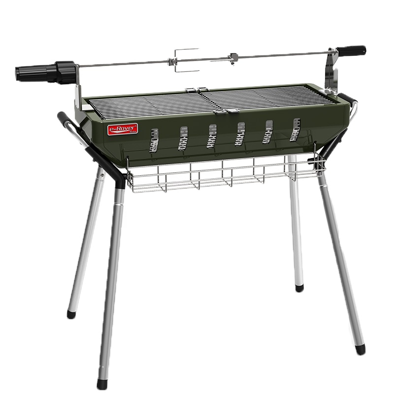 烧烤世家 烧烤炉 烧烤架 户外便携 大号加厚家用木炭烤炉