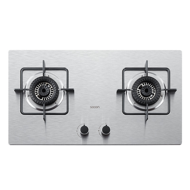 帅康(sacon)51G燃气灶煤气灶双灶嵌入式台嵌两用不锈钢4.2kw猛火灶台式家用大火力灶台灶具炉具双眼灶煤气炉液化气