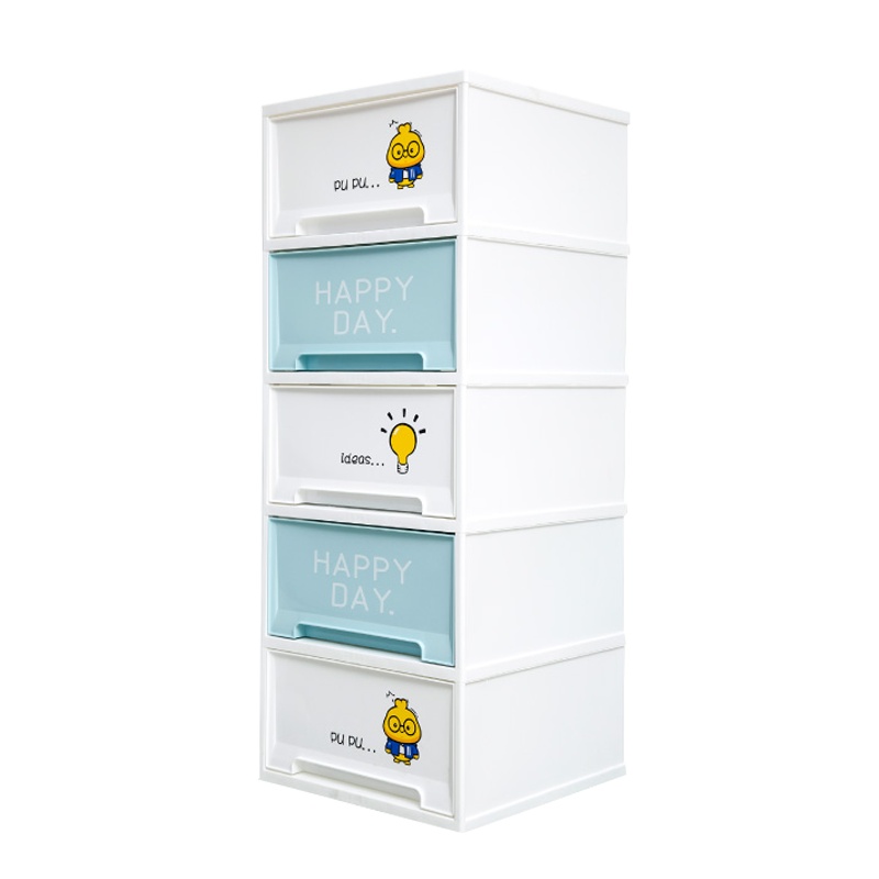 禧天龙 免安装收纳柜 夹缝收纳柜 儿童简易衣柜 内衣收纳 床头柜 宝宝玩具收纳箱 零食储物柜