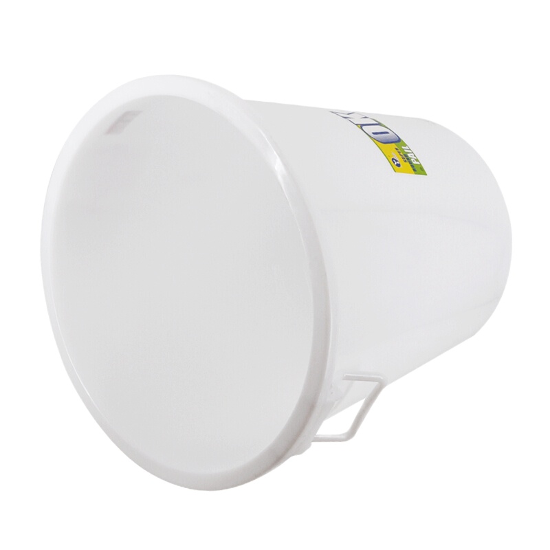 英飞力(LAUTEE)YY-D024 白色带盖圆形水桶 100L 工业用大桶