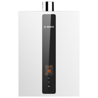 博世(BOSCH)20升大水量恒温强排式燃气热水器JSQ40-AS1M1双阀双恒温 人工智能型热水器