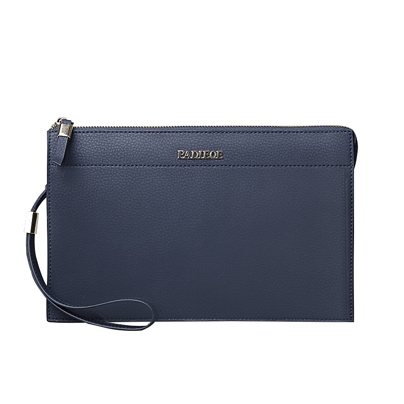 【顺丰配送】padieoe帕迪欧男款手包正品2020新款潮牛皮手拿包韩版时尚休闲多功能皮包