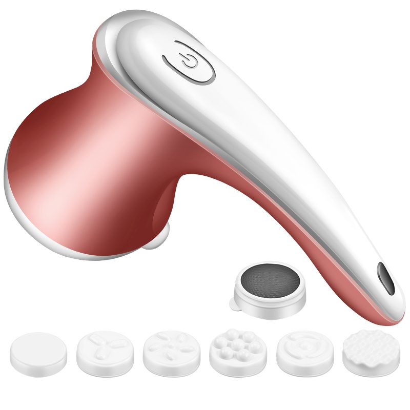 安尚刮痧仪高频震动按摩仪器锤背器长手柄手持式按摩棒强力腰部电子电动腿肚子运动器非瘦身机脂肪运动机纤体带经络捶背揉捏震动仪