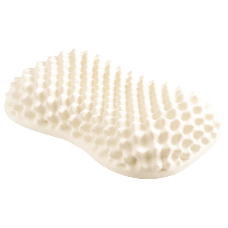 PARATEX泰国天然乳胶枕舒缓脊椎舒压护颈枕头家用成人天然橡胶记忆枕芯单人助眠美容按摩枕