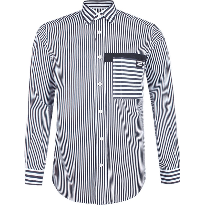 BURBERRY 博柏利 男士棉质长袖衬衫 80135761