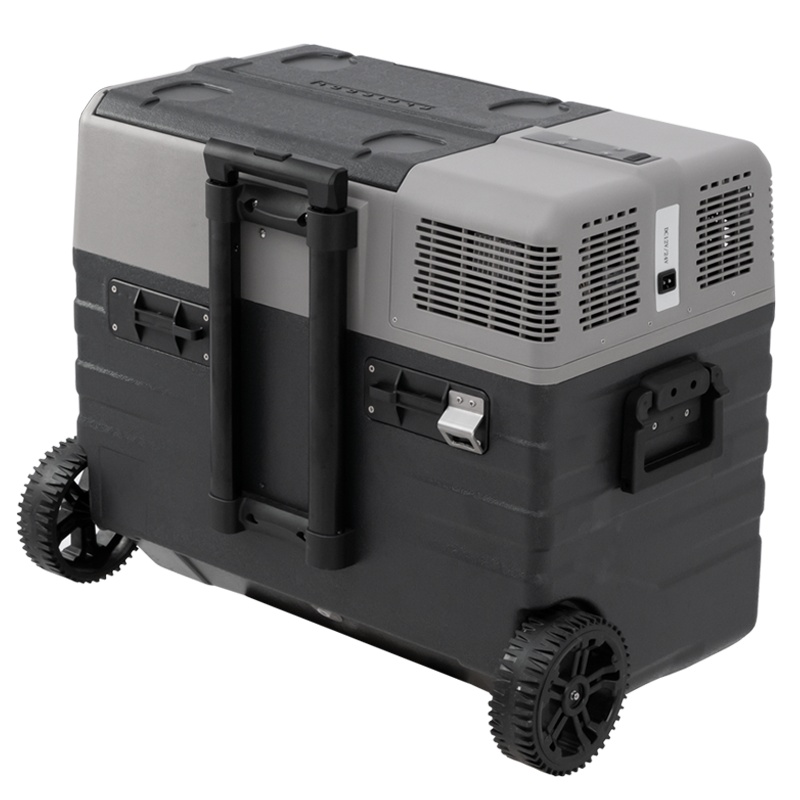 冰虎(Alpicool)车载冰箱压缩机制冷NX52升车家两用 12v24v220v冷冻冷藏APP户外便捷拉杆新款冰箱