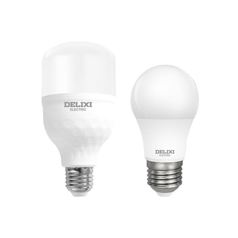 224德力西led家用节能灯泡超亮e27大螺口5瓦3W单灯商用光源球泡灯D-ML115