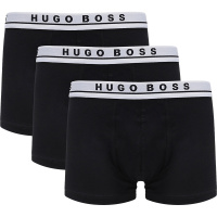 HUGO BOSS 雨果博斯 男士棉质平角内裤三件套套装 50420279