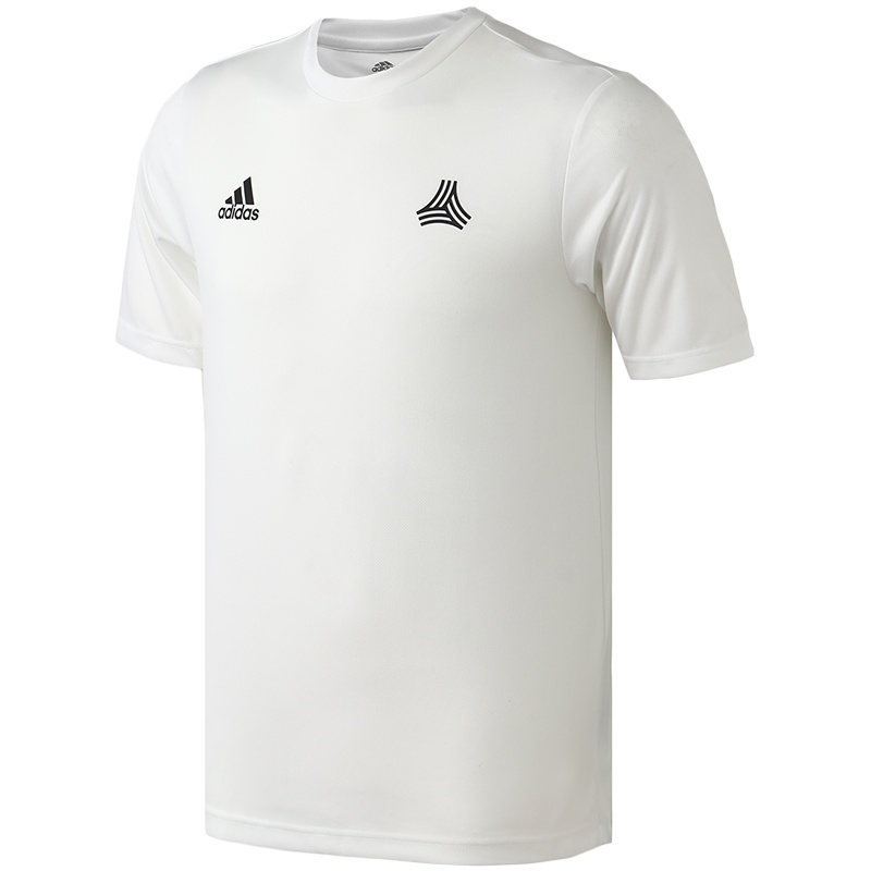 【自营】阿迪达斯男服短袖T恤足球翻领休闲运动服DW8456