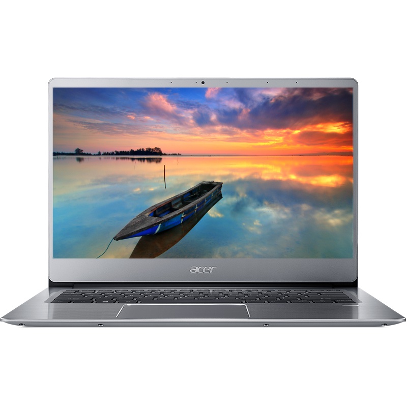 宏碁(acer)蜂鸟SF114 14.0英寸微边框金属便携轻薄本笔记本电脑(四核N4100 4GB 128GB IPS屏 指纹识别 )