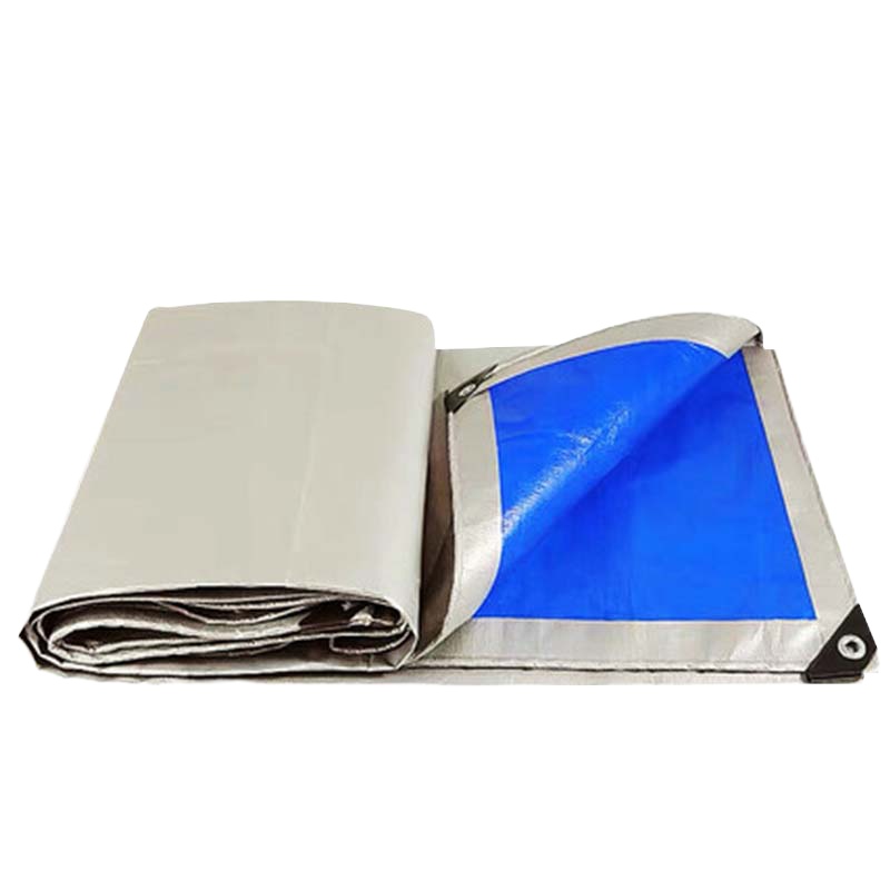 丛林狐 加厚防雨布防水防晒隔热 户外pe篷布遮阳遮雨塑料油布雨棚货车帆布 4*5米[实际3.8*4.8米]