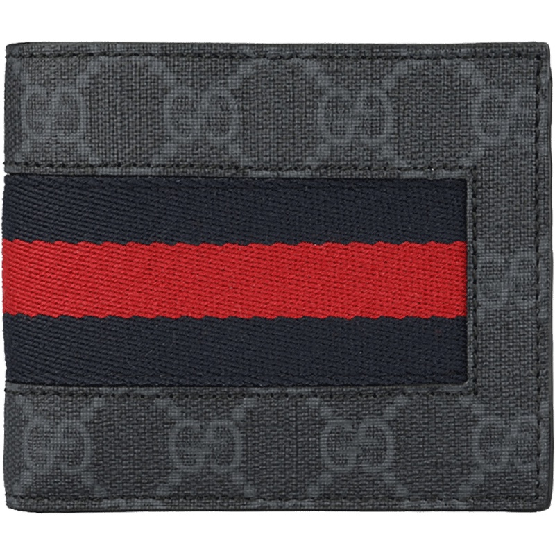 GUCCI 古驰 男士人造革短款钱包钱夹 408827 KHN4N