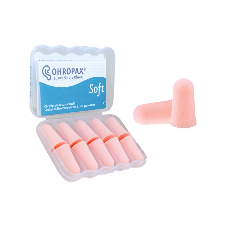德国ohropax防噪音睡眠耳塞学生宿舍专隔音膈用防吵神器用隔音睡觉