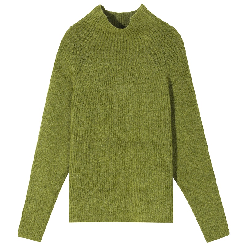 妖精的口袋很仙的慵懒风毛衣2019秋冬季新款女宽松内搭高领针织衫