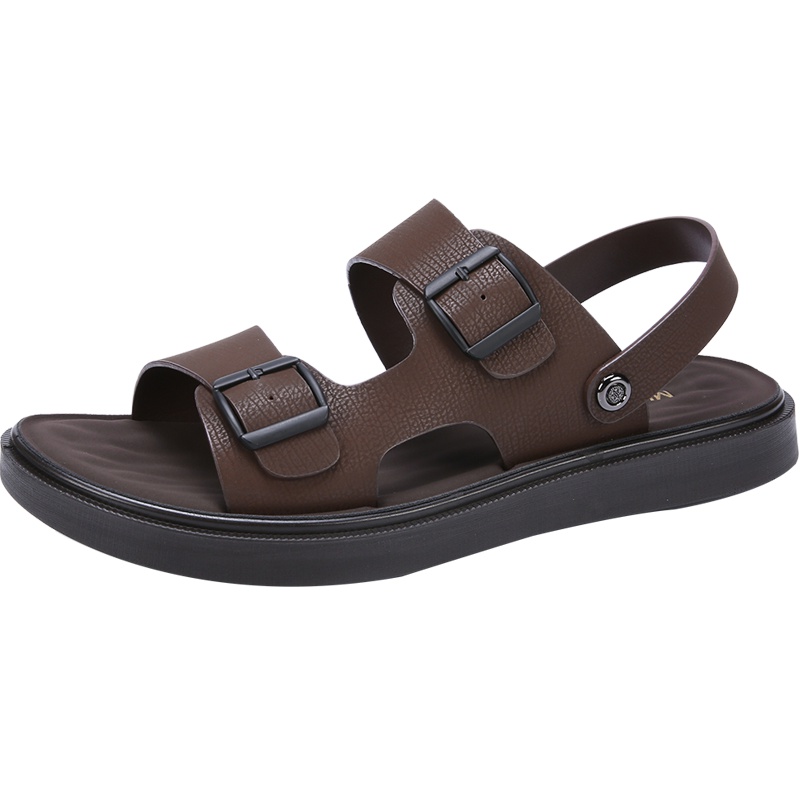 木林森凉鞋男韩版潮时尚新款两用拖鞋青年休闲沙滩鞋夏季男士凉拖