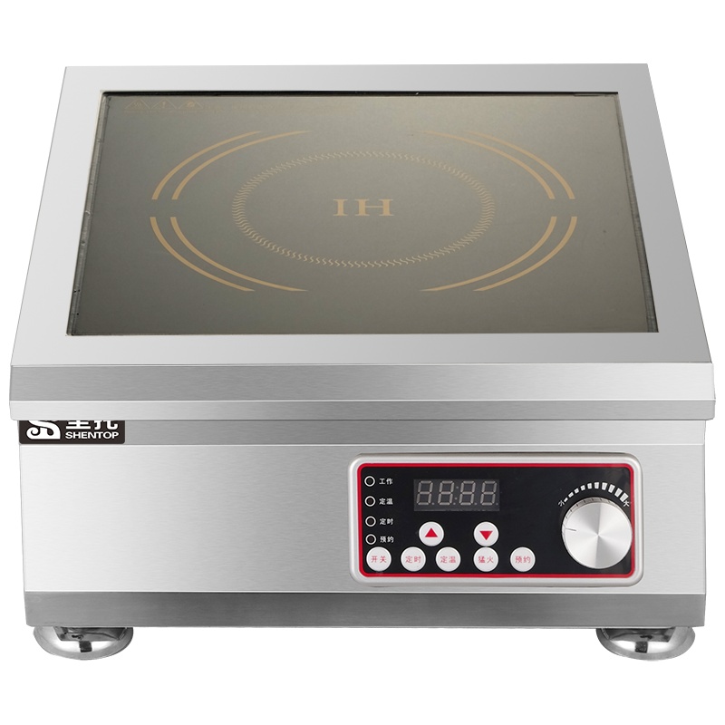 圣托（Shentop）商用电磁炉 3500W大功率平面电炒炉 食堂饭店炒菜电炒锅 多功能煲汤炉 STC-35P